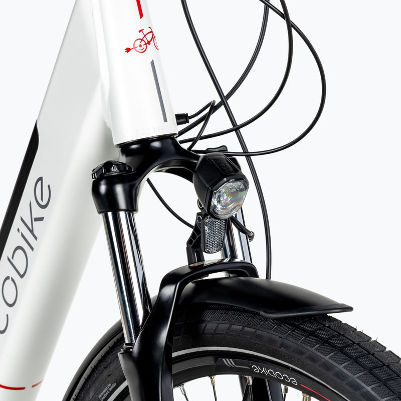 Rower elektryczny EcoBike LX300 48V 10.4Ah 499.2Wh X300 Greenway white 13