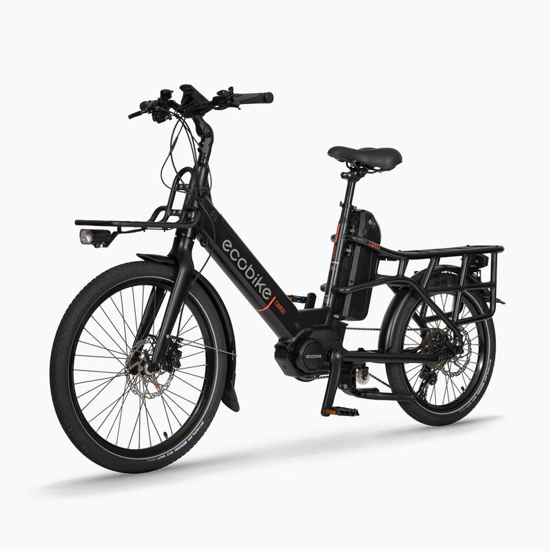 Rower elektryczny EcoBike Cargo 48V 16Ah Trapez Cargo+X300 10.4Ah 1200Wh Greenway black 3