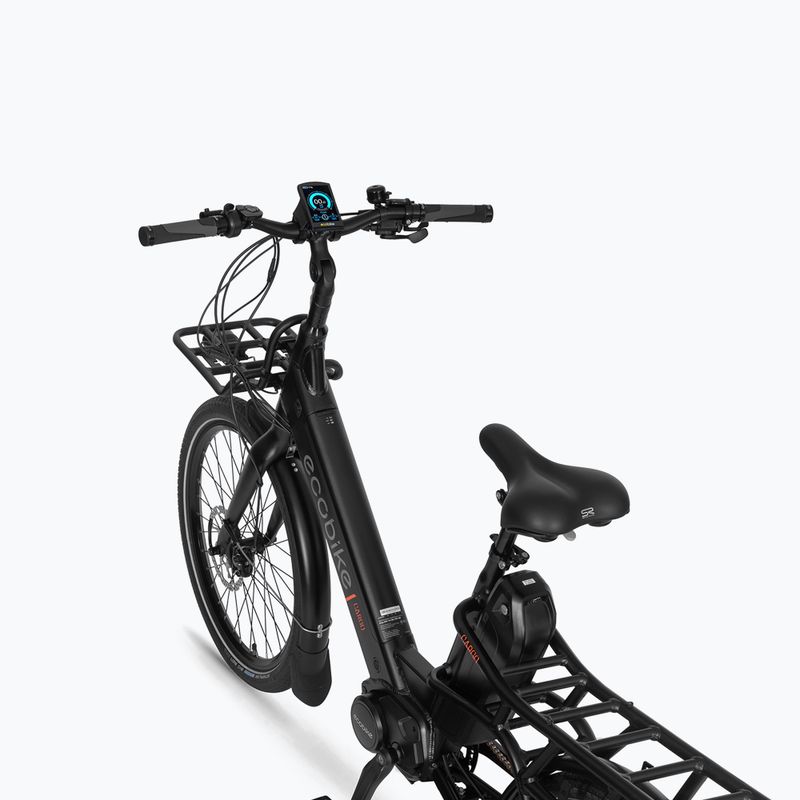 Rower elektryczny EcoBike Cargo 48V 16Ah Trapez Cargo+X300 10.4Ah 1200Wh Greenway black 4