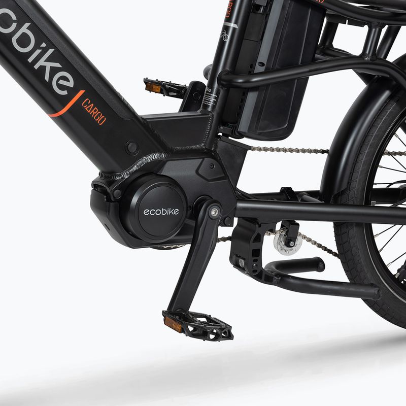 Rower elektryczny EcoBike Cargo 48V 16Ah Trapez Cargo+X300 10.4Ah 1200Wh Greenway black 7