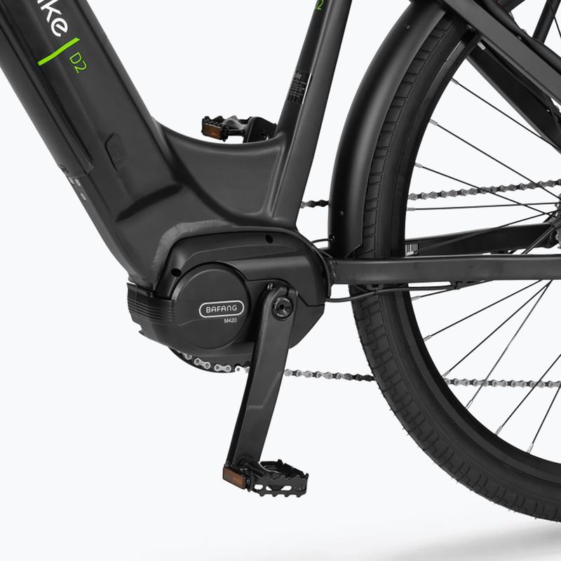 Rower elektryczny EcoBike D2 City 48V 14Ah 672Wh Smart BMS black 11