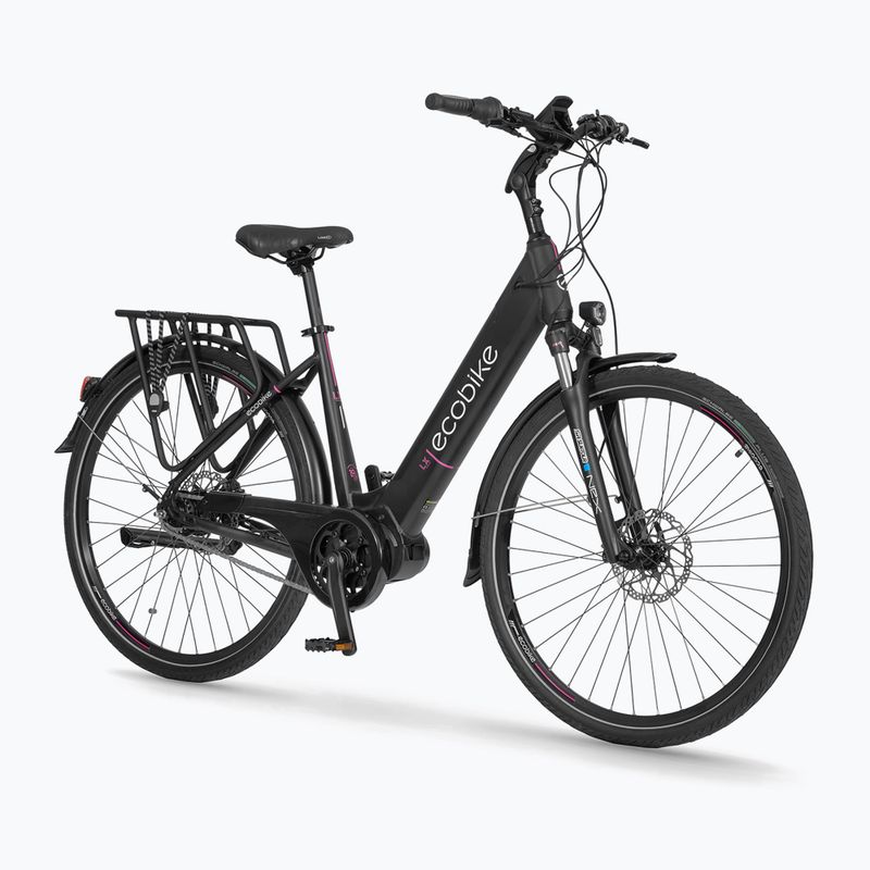 Rower elektryczny damski EcoBike LX 19/X300 48V 14Ah 672Wh LG black 2