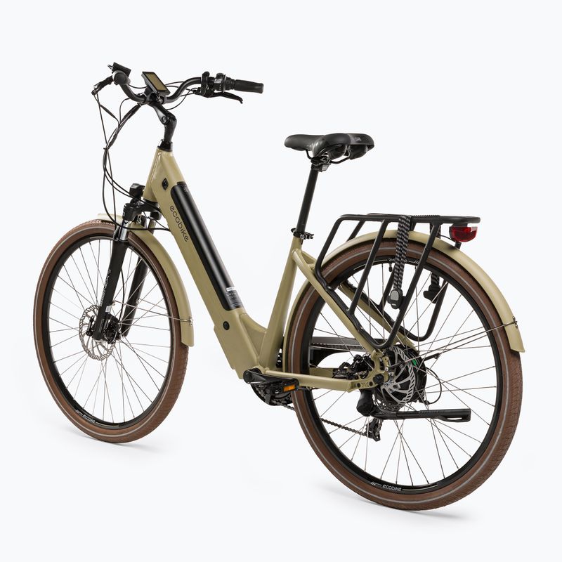 Rower elektryczny EcoBike X-City 36V 13Ah 468Wh Greenway cappuccino 3