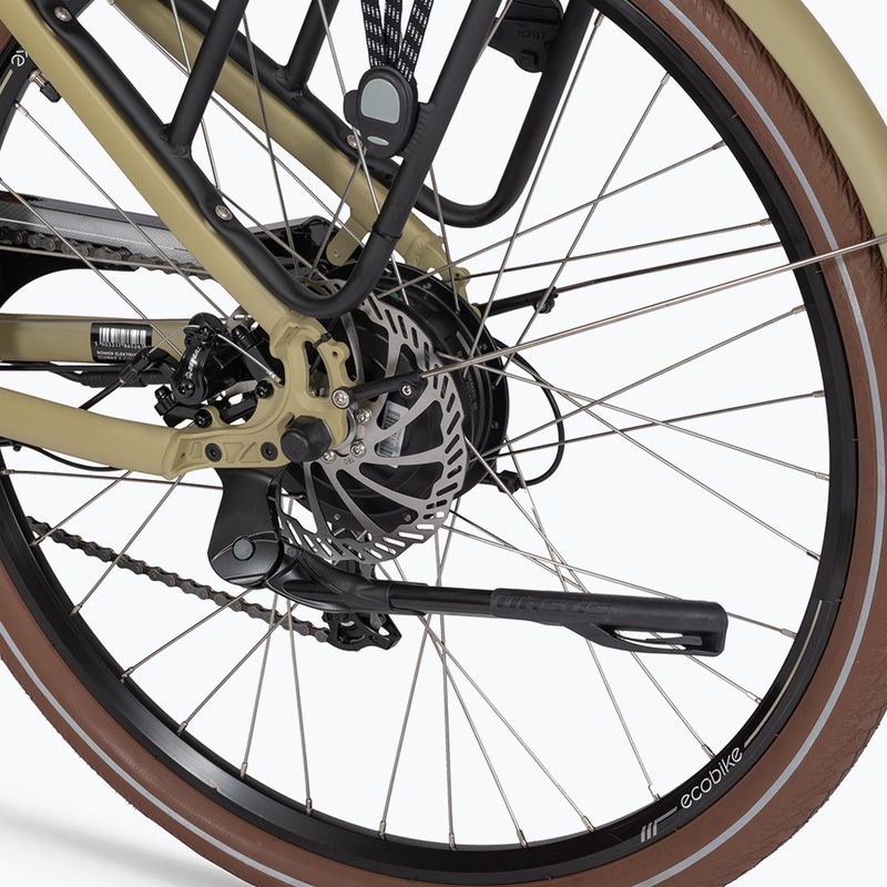 Rower elektryczny EcoBike X-City 36V 13Ah 468Wh Greenway cappuccino 11