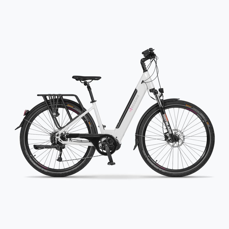 Rower elektryczny damski EcoBike LX 300/X300 48V 14Ah 672Wh LG white