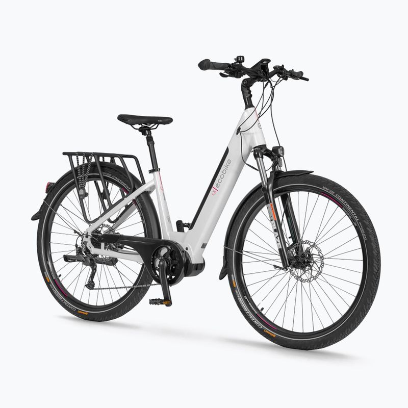 Rower elektryczny damski EcoBike LX 300/X300 48V 14Ah 672Wh LG white 2