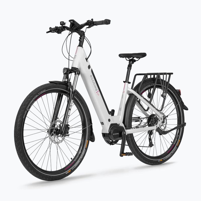 Rower elektryczny damski EcoBike LX 300/X300 48V 14Ah 672Wh LG white 3