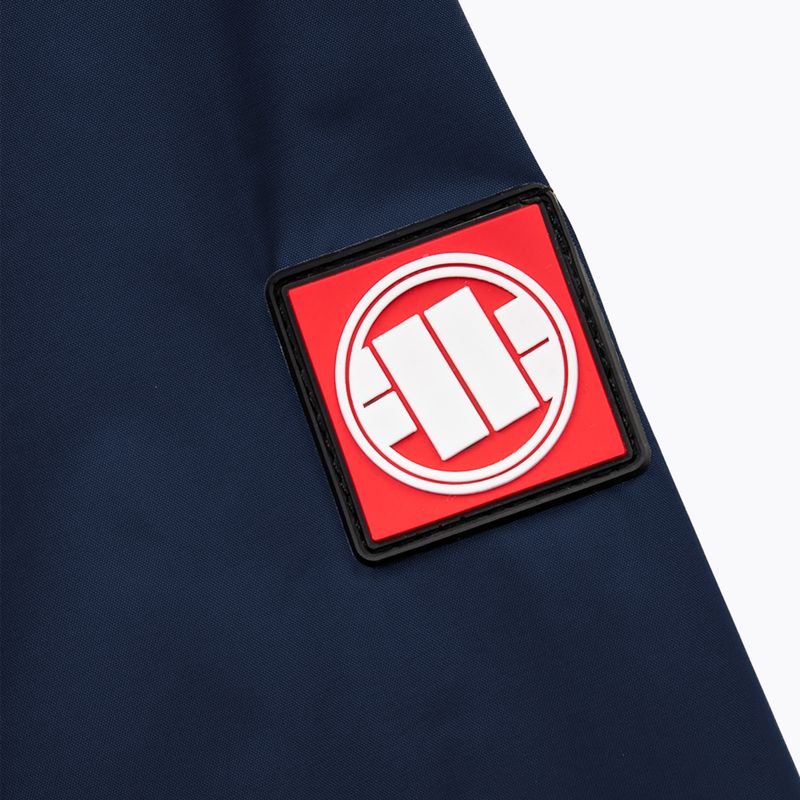 Kurtka męska Pitbull Athletic Hooded Nylon dark navy 10