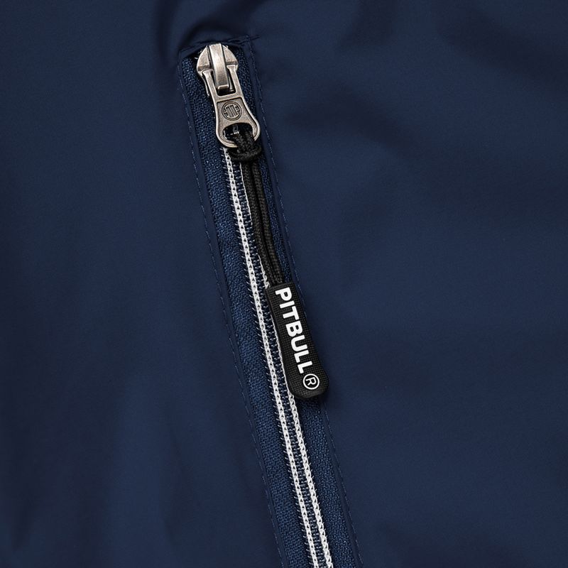 Kurtka męska Pitbull Athletic Hooded Nylon dark navy 11