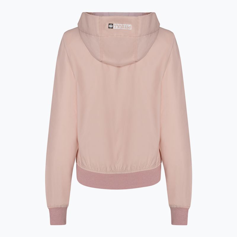 Kurtka damska Pitbull Aaricia Hooded Nylon pink 8