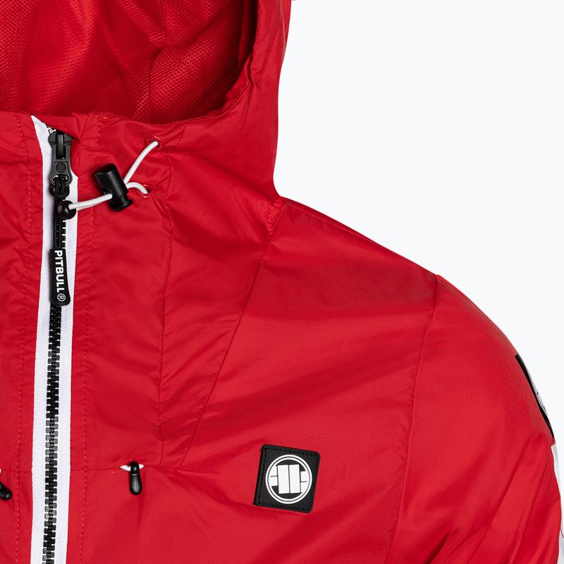 Kurtka damska Pitbull Aaricia Sleeve Hooded Nylon red 4