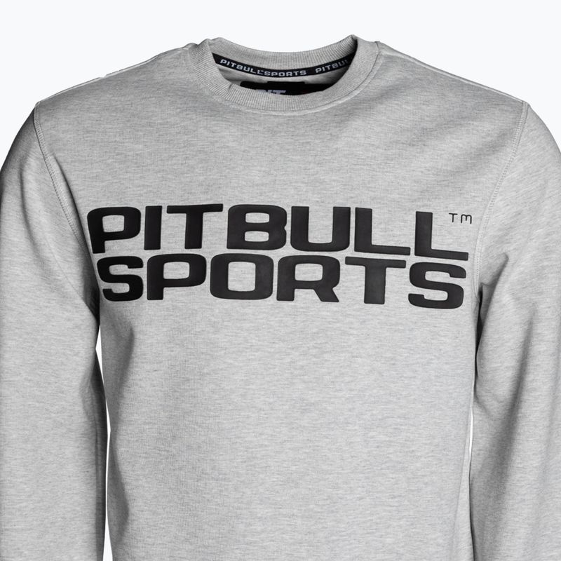 Bluza męska Pitbull Crewneck Fern grey/melange 3