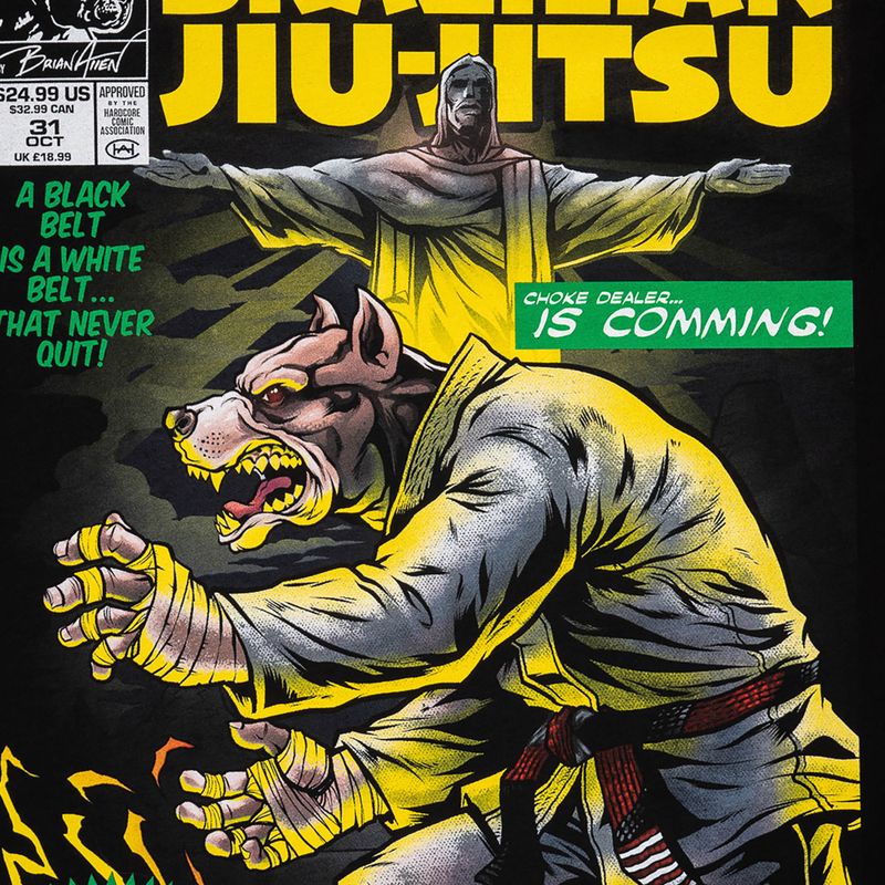 Koszulka męska Pitbull Master Of BJJ black 4