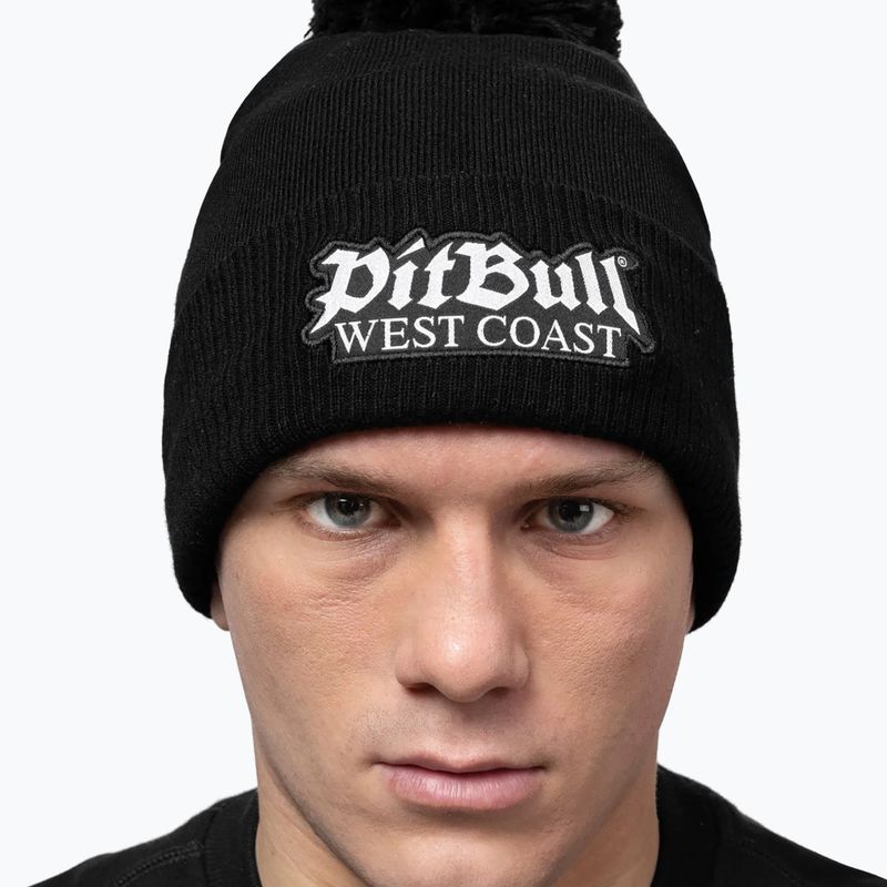 Czapka zimowa Pitbull Beanie Bubble One Tone Old Logo black 3