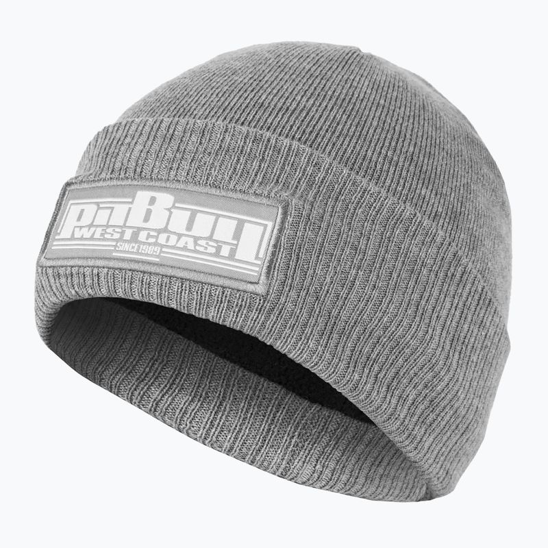 Czapka zimowa męska Pitbull Beanie One Tone Boxing grey