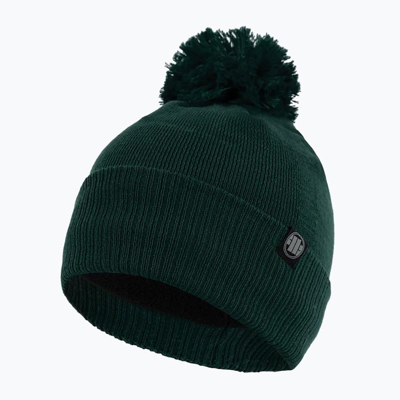 Czapka zimowa Pitbull Beanie Bubble Small Logo dark green