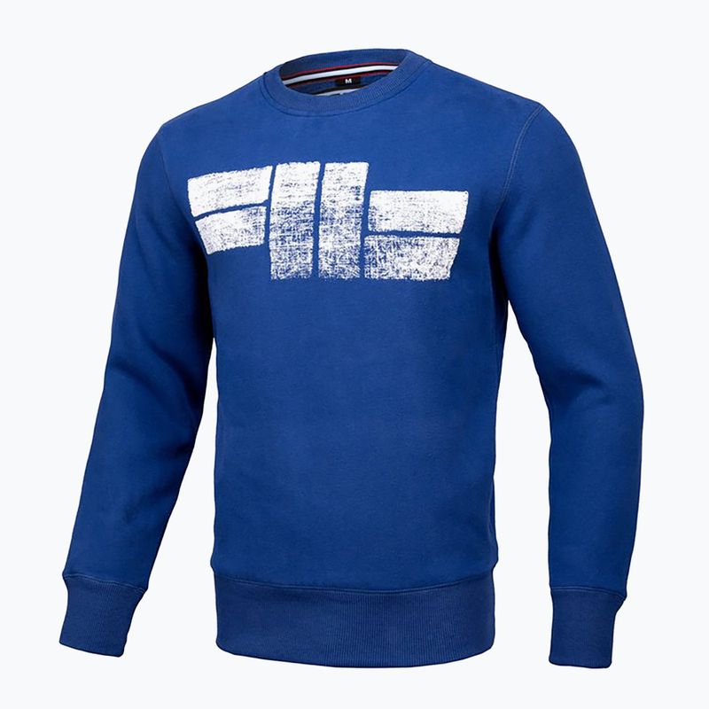 Bluza męska Pitbull Crewneck Classic Logo royal blue