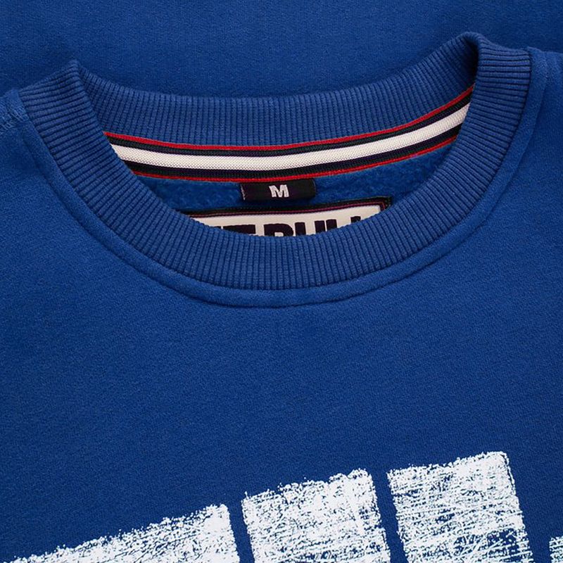Bluza męska Pitbull Crewneck Classic Logo royal blue 4