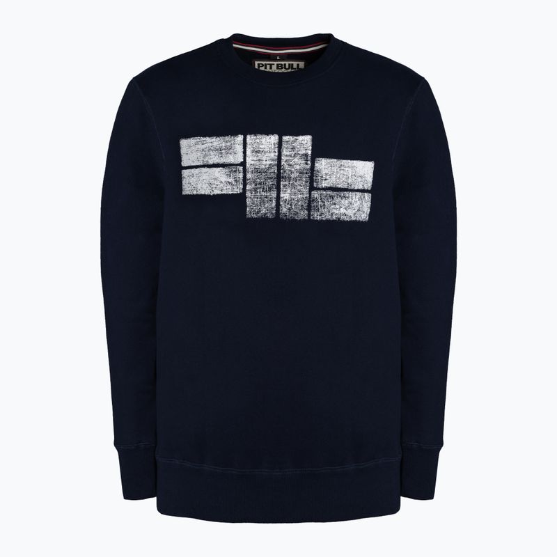 Bluza męska Pitbull Crewneck Classic Logo dark navy