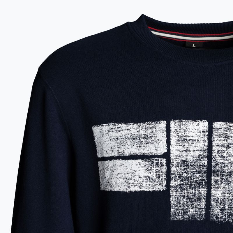 Bluza męska Pitbull Crewneck Classic Logo dark navy 3