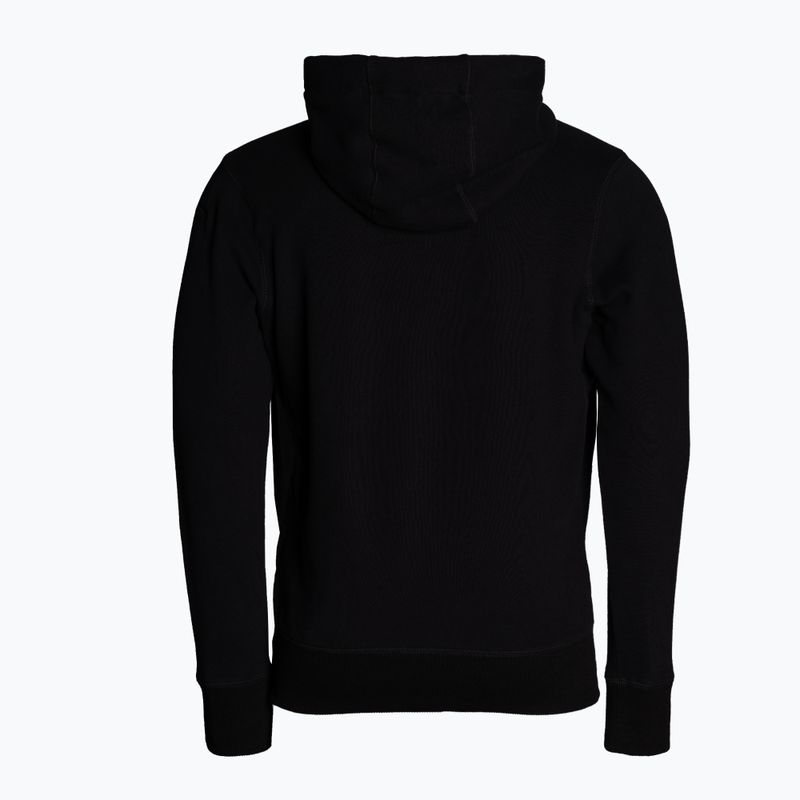 Bluza męska Pitbull Hooded Oldschool Razor black 2