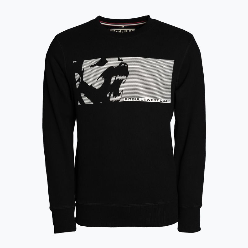 Bluza męska Pitbull Crewneck Raster Dog black
