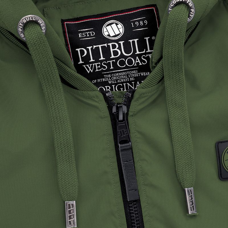 Kurtka męska Pitbull Nimitz  Hooded olive 4