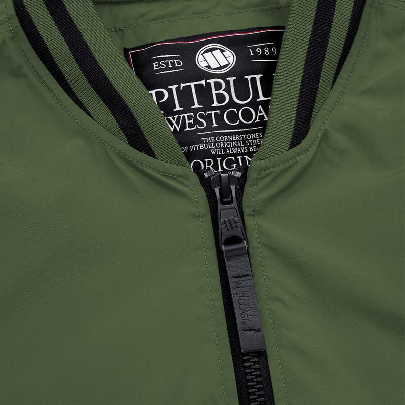 Kurtka męska Pitbull Nimitz  Hooded olive 5