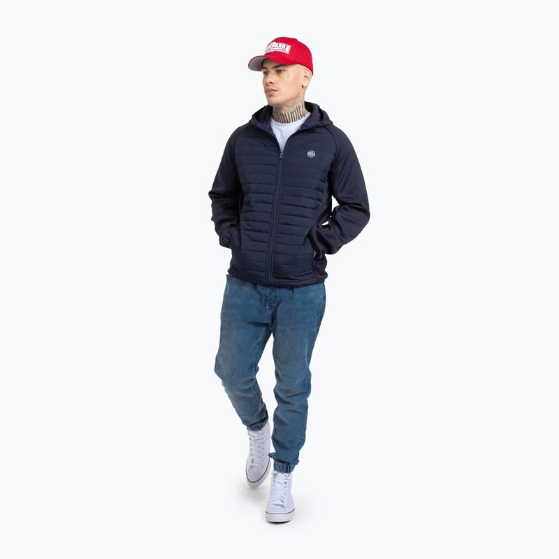 Kurtka męska Pitbull Dillard Hooded dark navy 2