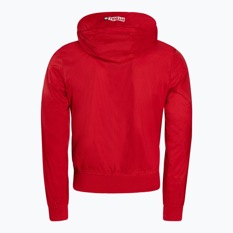 Kurtka damska Pitbull Aaricia Hooded Nylon red 2