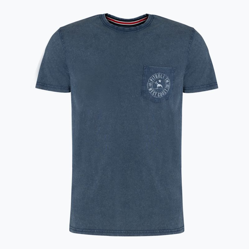Koszulka męska Pitbull T-Shirt Circle Dog dark navy