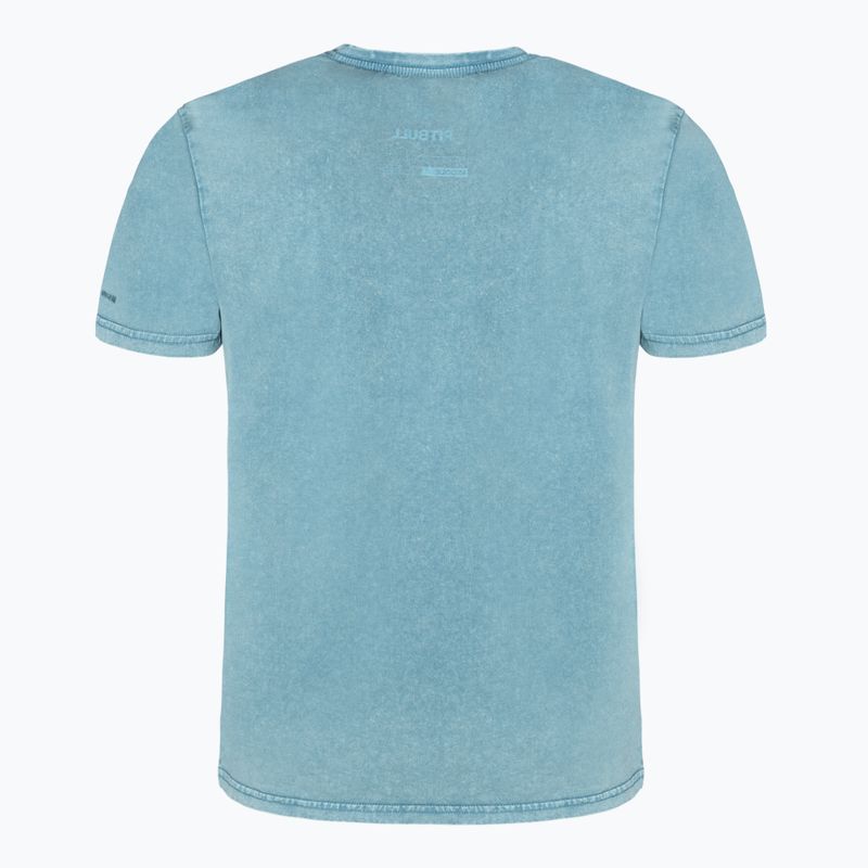 Koszulka męska Pitbull T-Shirt Circle Dog light blue 2