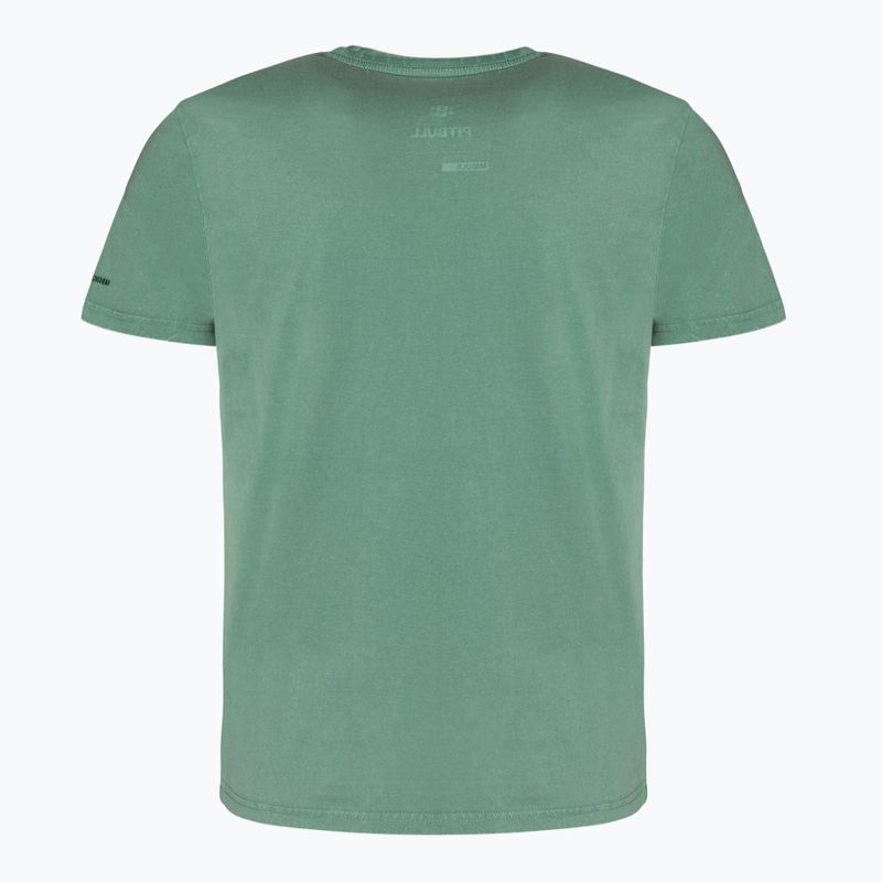 Koszulka męska Pitbull T-Shirt Circle Dog green 2