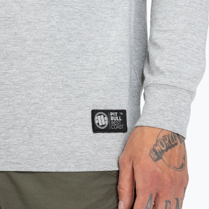 Bluza męska Pitbull Small Logo Spandex 210 grey/melange 4