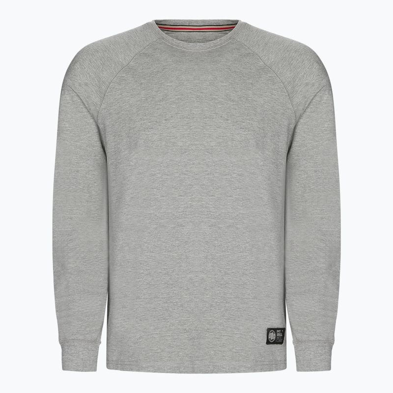 Bluza męska Pitbull Small Logo Spandex 210 grey/melange 7