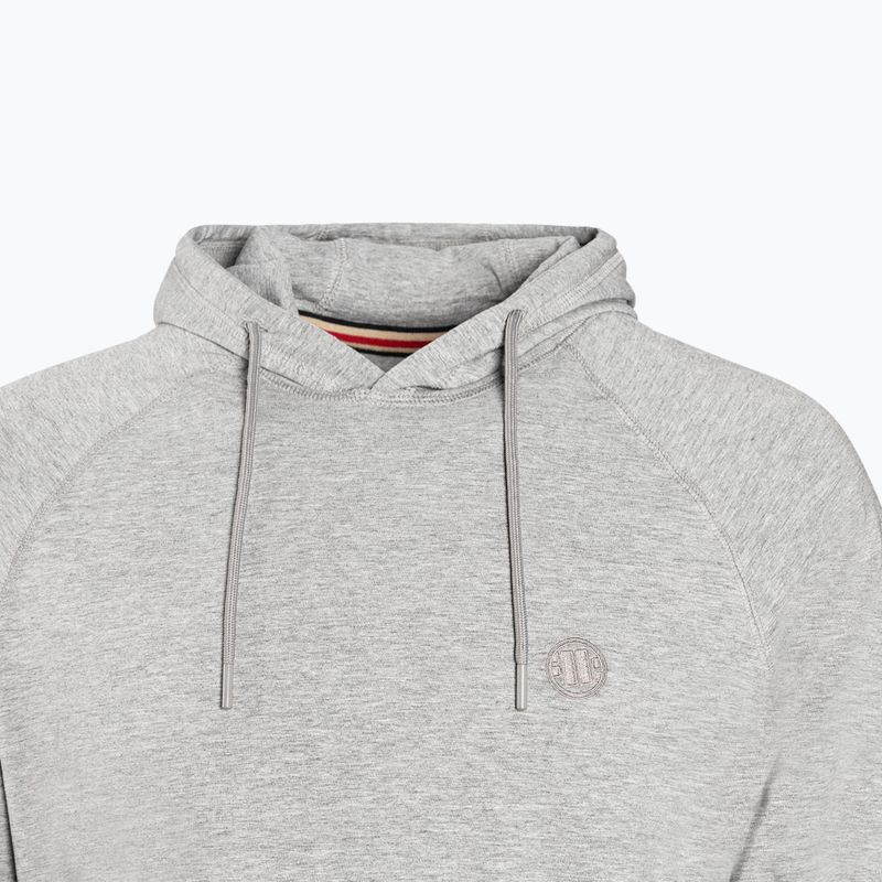 Bluza męska Pitbull Hooded Small Logo Spandex 210 grey 8