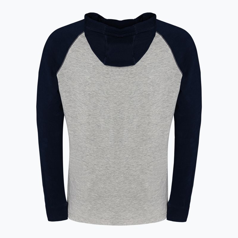 Bluza męska Pitbull Hooded California 210 grey/dark navy 6