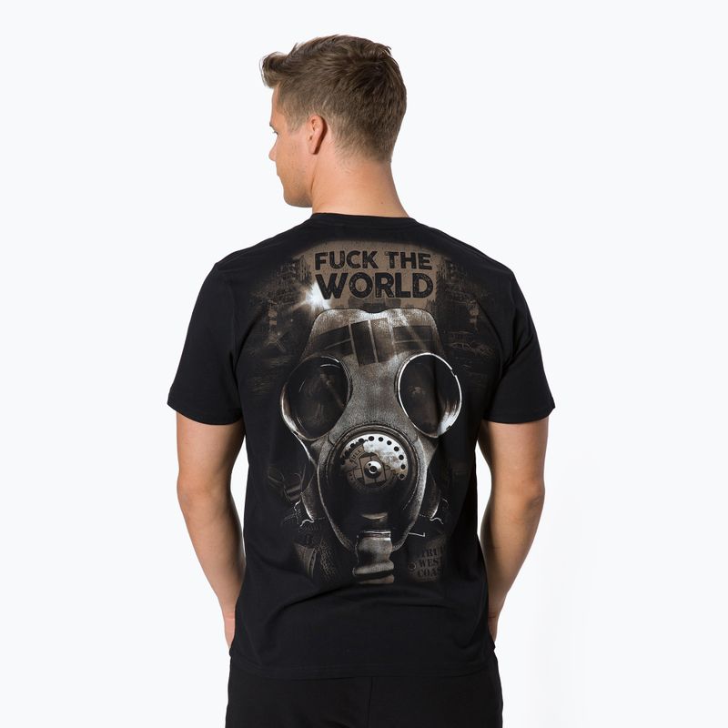 Koszulka męska Pitbull Manfuck The World black 3