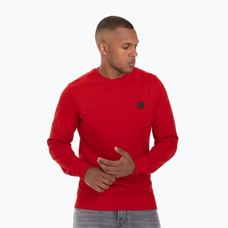 Bluza męska Pitbull Tanbark Crewneck Sweatshirt red 3