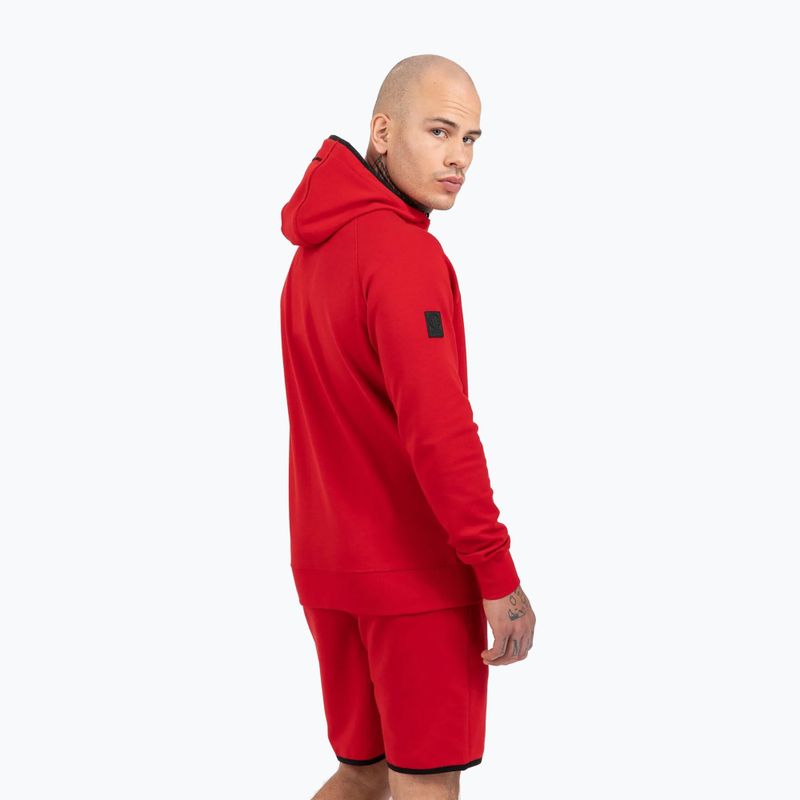 Bluza męska Pitbull Skylark Hooded Sweatshirt red 3