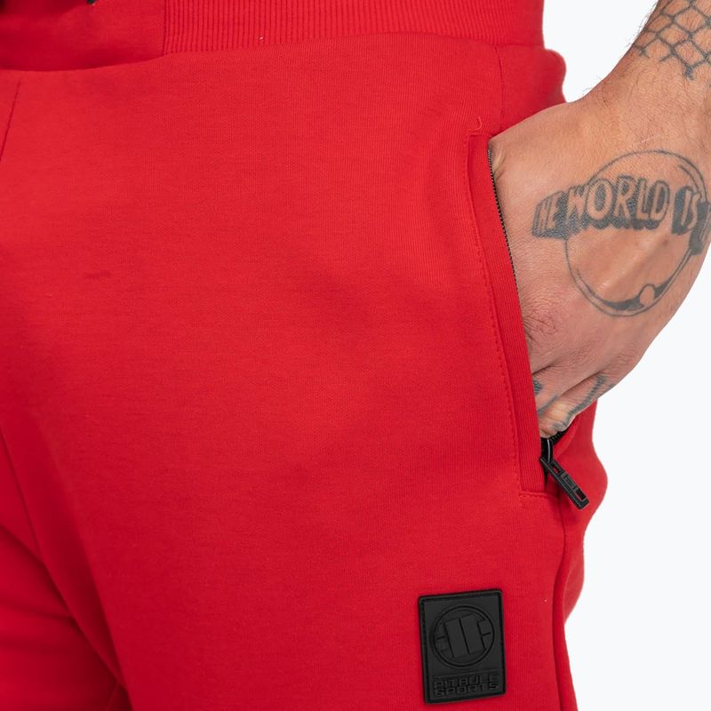 Spodnie męskie Pitbull Pants Alcorn red 4