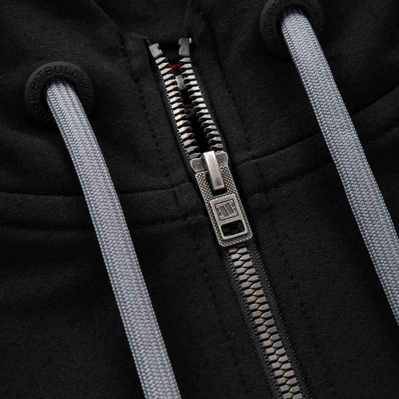Bluza damska Pitbull Hooded Zip French Terry black 4