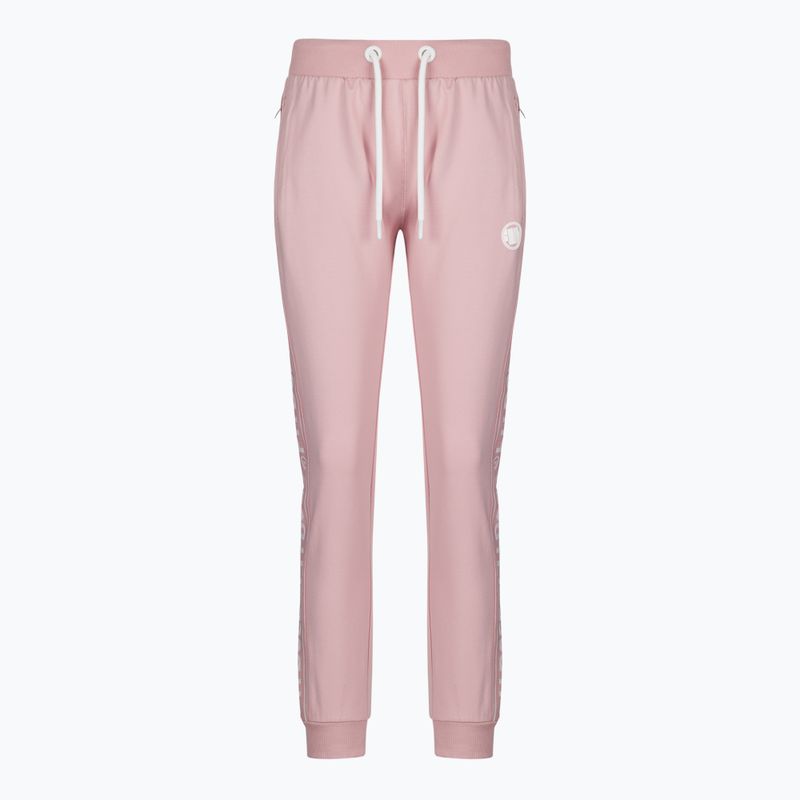 Spodnie damskie Pitbull Jogging Pants F.T. 21 Small Logo powder pink