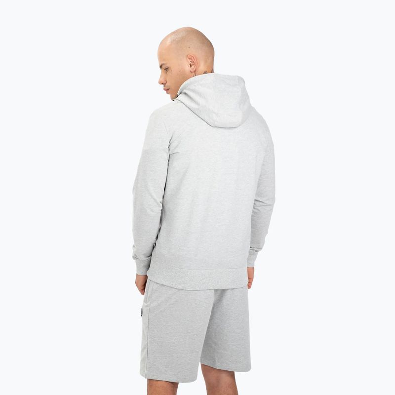 Bluza męska Pitbull Hooded Zip Small Logo F.Terry 220 grey/melange 3