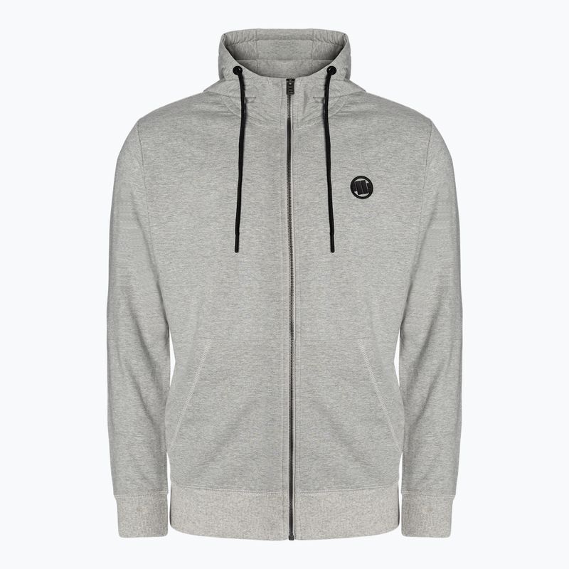 Bluza męska Pitbull Hooded Zip Small Logo F.Terry 220 grey/melange 5