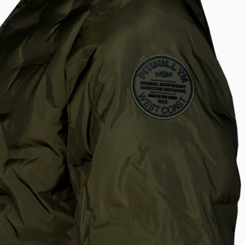 Kurtka zimowa męska Pitbull Overton dark olive 3