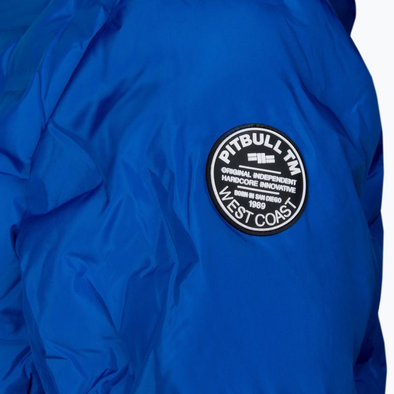 Kurtka zimowa męska Pitbull Quilted Hooded Carver royal blue 3