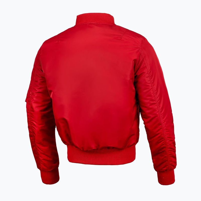 Kurtka męska Pitbull Ma1 red 2