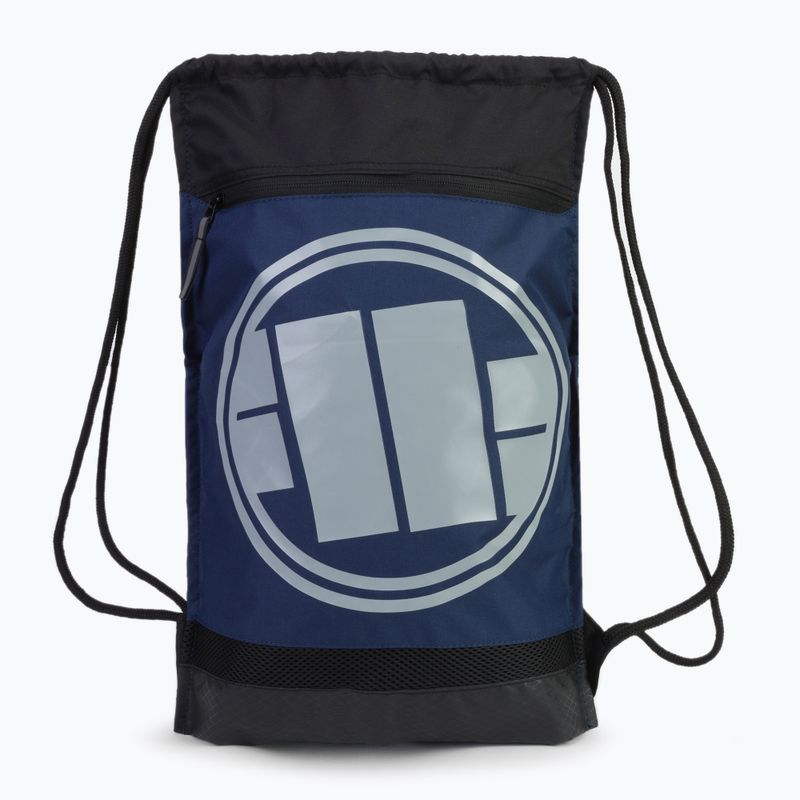 Worek Pitbull Logo 17 l black/dark navy 2
