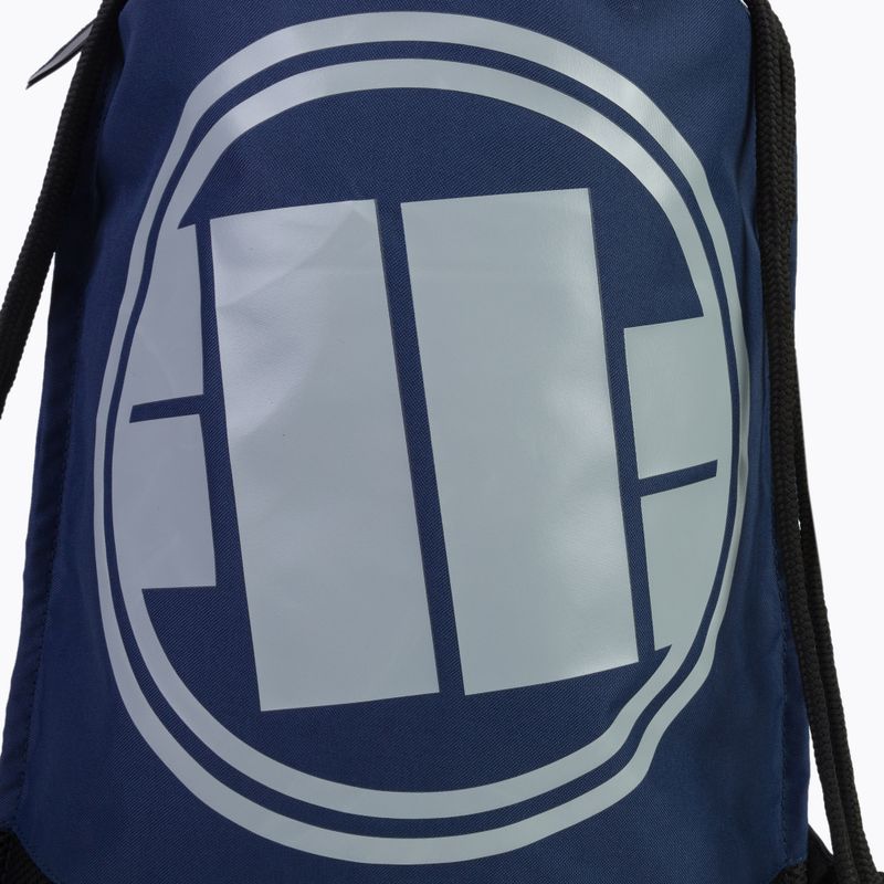 Worek Pitbull Logo 17 l black/dark navy 4